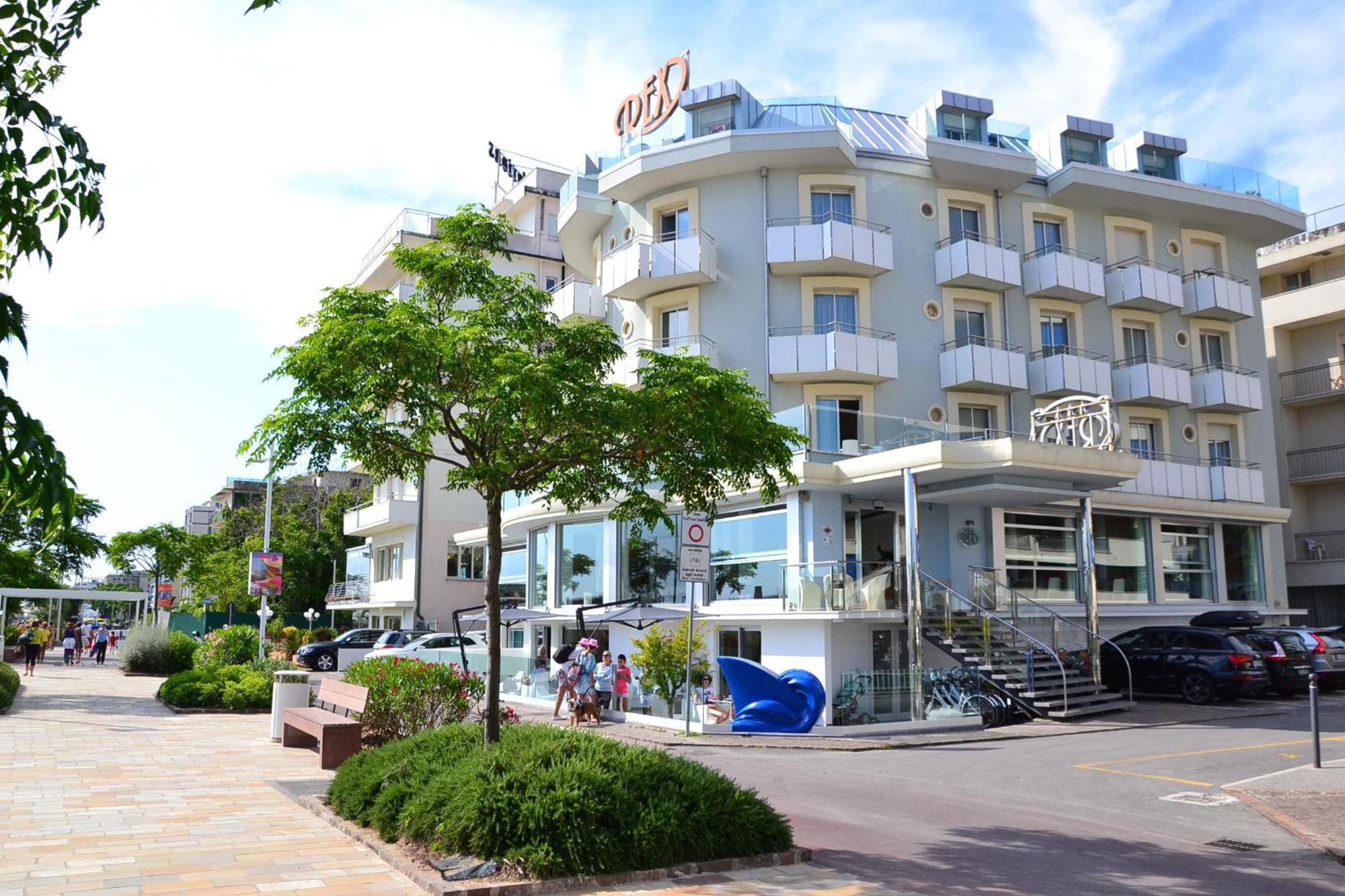 Hotel Rex - Fronte Mare Riccione Buitenkant foto